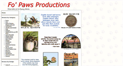Desktop Screenshot of fopaws.com